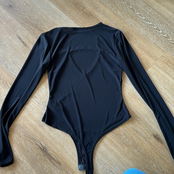 PPL Cut Out Black Bodysuit - Picture 4 of 4